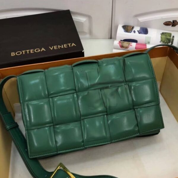 Replica Bottega Veneta Padded Cassette Bag Green